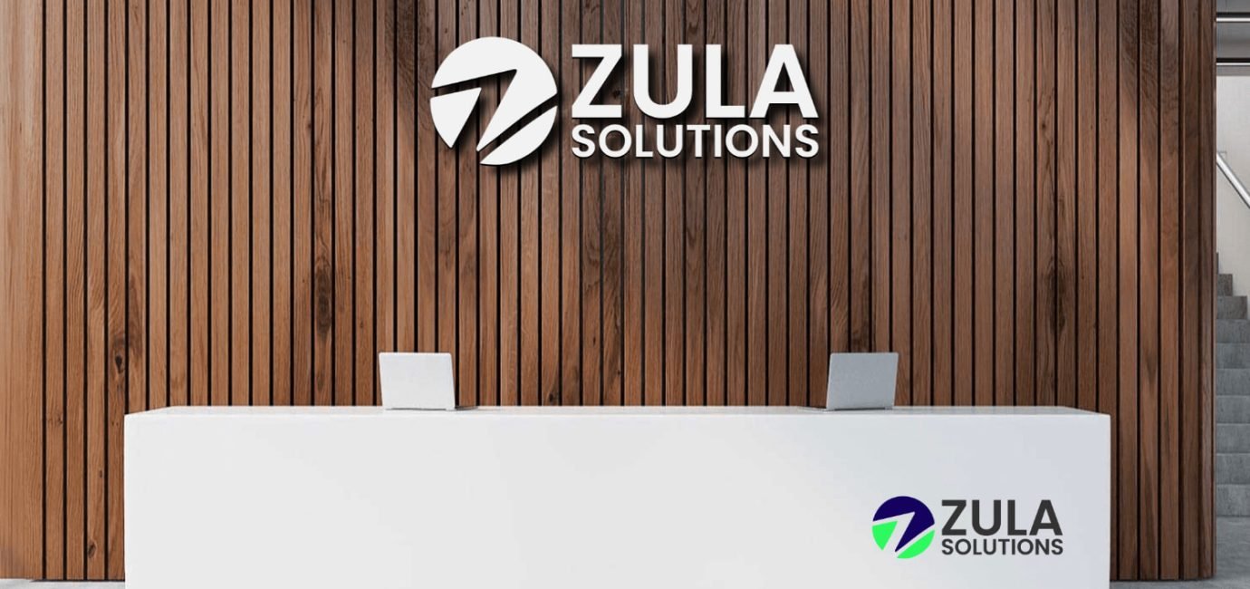 3D stereo effect of company door